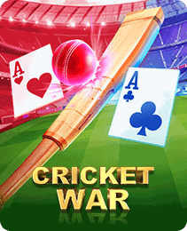 Cricket War game tile in the P77 game app